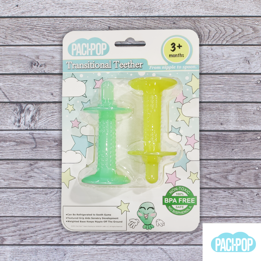 Transitional Teether Green/Yellow