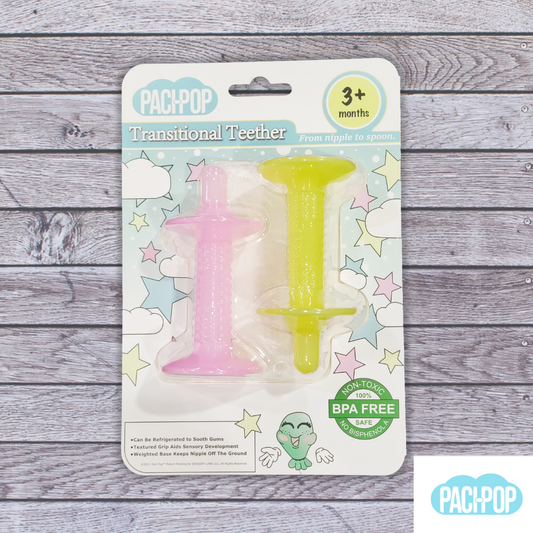 Transitional Teether Pink/Yellow